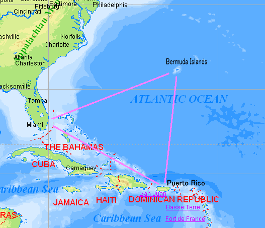 バミューダ トライアングルの謎
